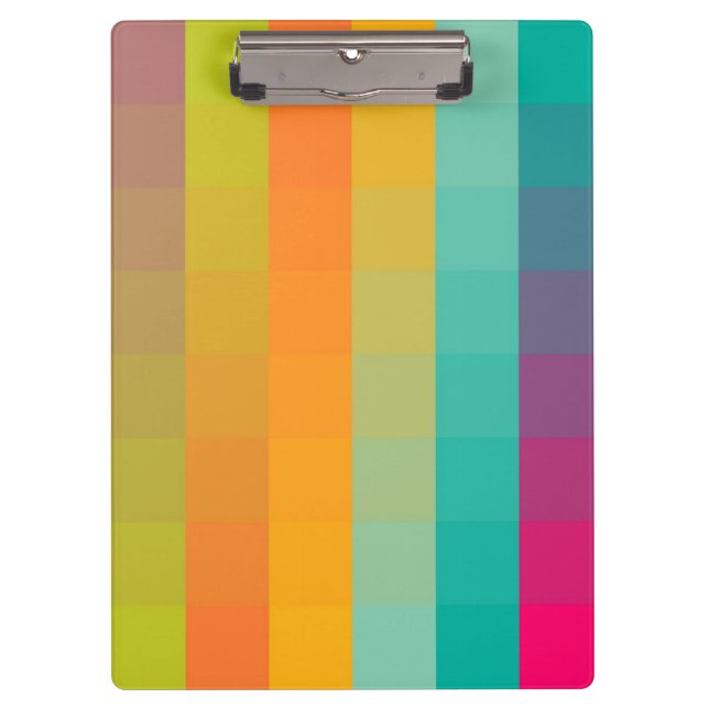 Carpeta De Pinza Modelo geométrico abstracto (Anverso)
