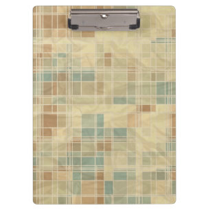 Carpeta De Pinza Modelo geométrico retro