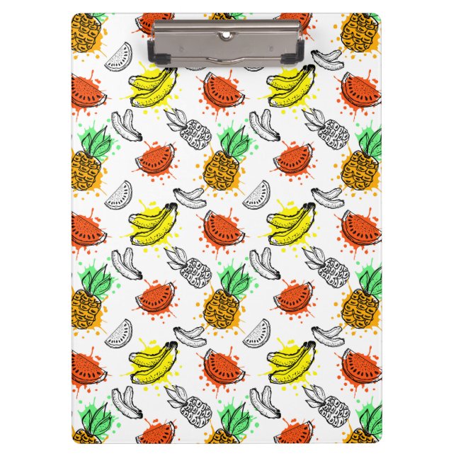 Carpeta De Pinza Modelo inconsútil del gráfico de vector (Anverso)