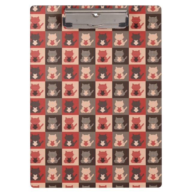 Carpeta De Pinza Modelo lindo del gato (Anverso)