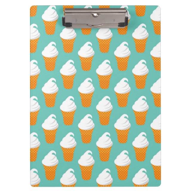 Carpeta De Pinza Modelo poner crema del cono de Vanilla Ice (Anverso)