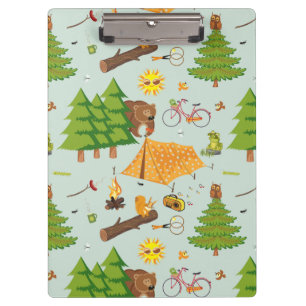 Carpeta De Pinza Modelo que acampa