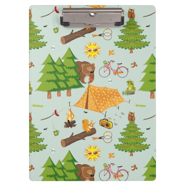 Carpeta De Pinza Modelo que acampa (Anverso)