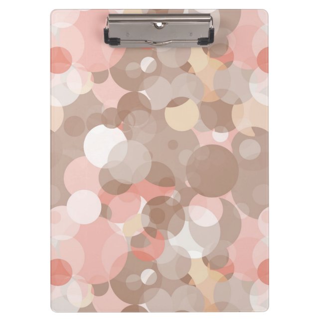 Carpeta De Pinza Modelo simple - círculos (Anverso)