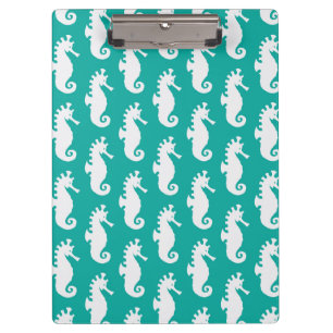 Carpeta De Pinza Modelo verde azulado 1 del Seahorse