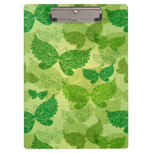 Carpeta De Pinza Modelo verde de la primavera