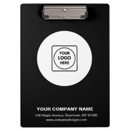 Carpeta De Pinza Modern Minimalist Logo Pro clipboard