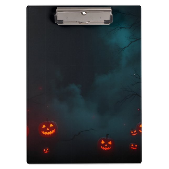 Carpeta De Pinza Modern Premium Halloween Branding Design (Anverso)