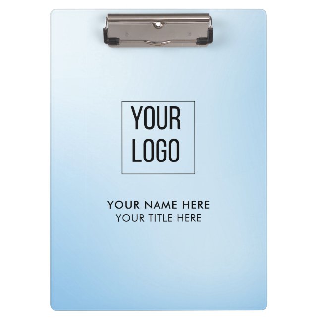 Carpeta De Pinza Modern Promotional Business Logo (Anverso)