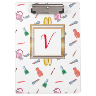 Carpeta De Pinza Moderna Moda Roja Bonito Girly