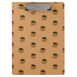 Carpeta De Pinza Moderno café café marrón de mediados de siglo