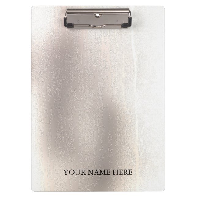 Carpeta De Pinza Moderno degradado elegante Ombre personalizado (Anverso)