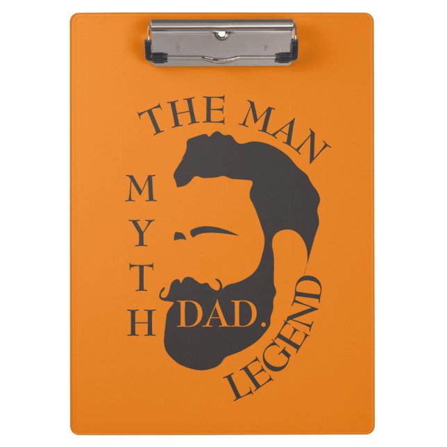 Carpeta De Pinza Moderno y elegante Día del Padre (Anverso)