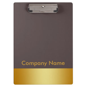 Carpeta De Pinza Moderno y elegante logo de la Compañía de Relieves