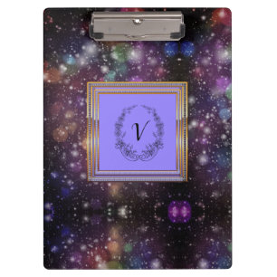 Carpeta De Pinza Moderno y elegante modelo de monograma Fiesta de i