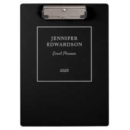 Carpeta De Pinza Moderno y elegante negocio profesional en gris neg