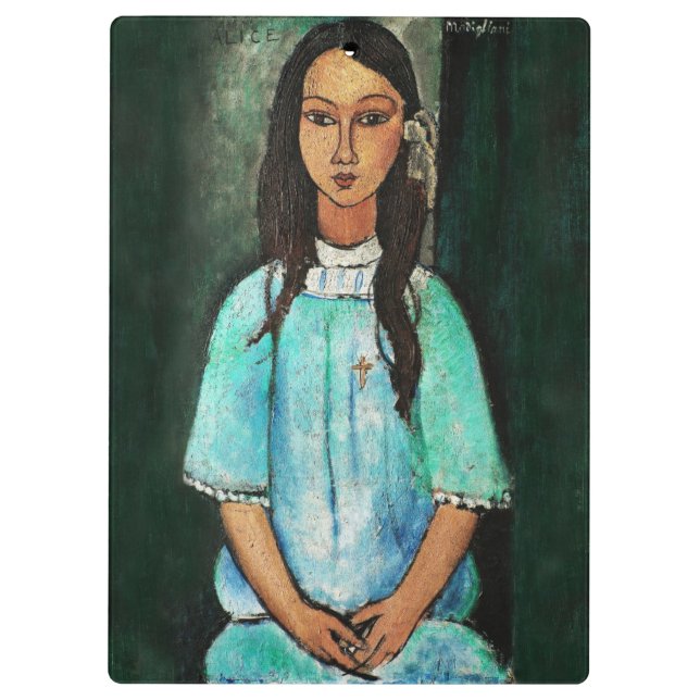 Carpeta De Pinza Modigliani Alice Bella Artes Vintage (Reverso)