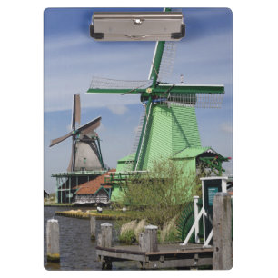 Carpeta De Pinza Molino de viento, Zaanse Schans, Holanda, Países B