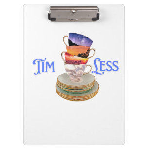 Carpeta De Pinza Momentos de té incansables - Surreal Nature Cups A