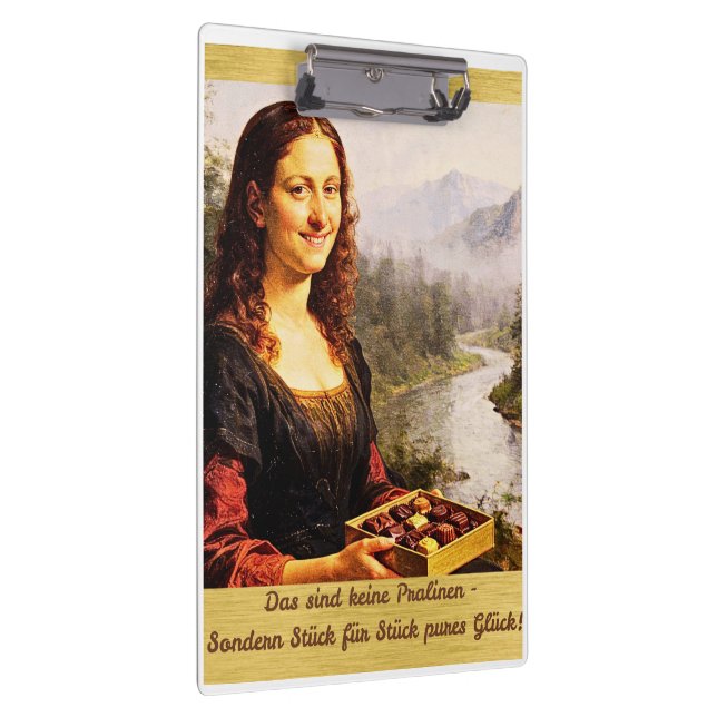 Carpeta De Pinza Mona Lisa liebt Pralinen (Derecha)