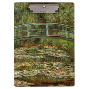 Carpeta De Pinza Monet Puente Japonés Francés Giverney
