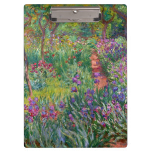 Carpeta De Pinza Monet "The Iris Garden at Giverny"