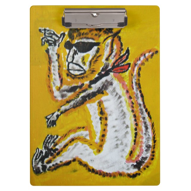 Carpeta De Pinza Mono Circus Art (Anverso)