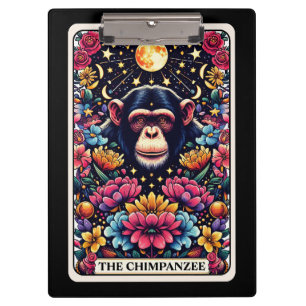 Carpeta De Pinza Mono de Tarjeta del Tarot Sabiduría Primal y Div