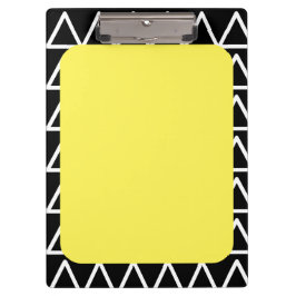 Carpeta De Pinza Monograma geométrico moderno