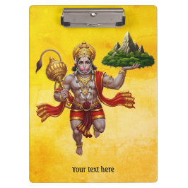 Carpeta De Pinza Montaña de elevación de vuelo Lord Hanuman