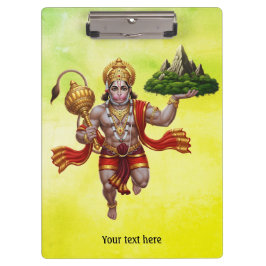 Carpeta De Pinza Montaña de elevación de vuelo Lord Hanuman