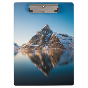 Carpeta De Pinza Montaña Lofoten de Noruega