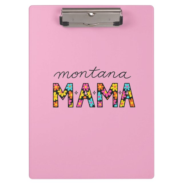 Carpeta De Pinza Montana Mama Clipboard (Anverso)