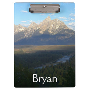 Carpeta De Pinza Montañas Jackson Hole (Parque Nacional del Gran Te