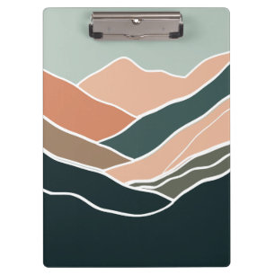 Carpeta De Pinza Montañas Sun y Moon