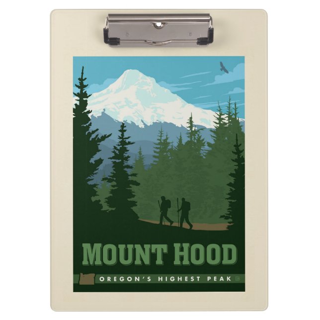 Carpeta De Pinza Monte Hood | Oregon (Anverso)