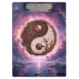 Carpeta De Pinza Moonlit Balance – Yin Yang of Eternal Light. 