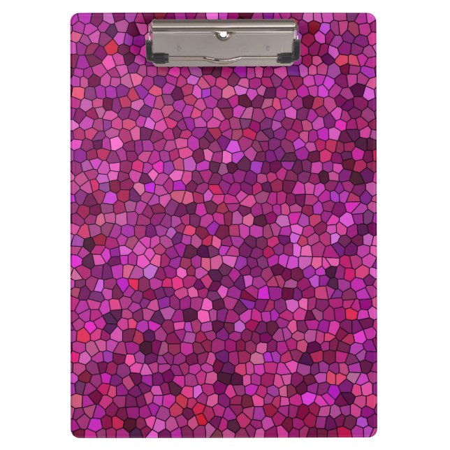 Carpeta De Pinza Mosaic Pink (Anverso)