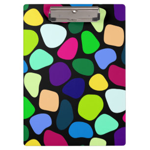 Carpeta De Pinza Mosaico de piedra plana de color I + tus ideas