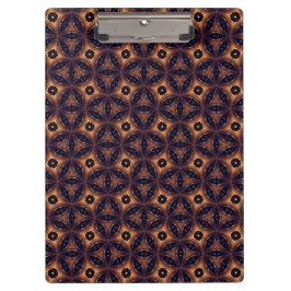 Carpeta De Pinza Mosaico Eclipse Ámbar