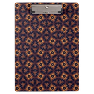Carpeta De Pinza Mosaico Eclipse Ámbar