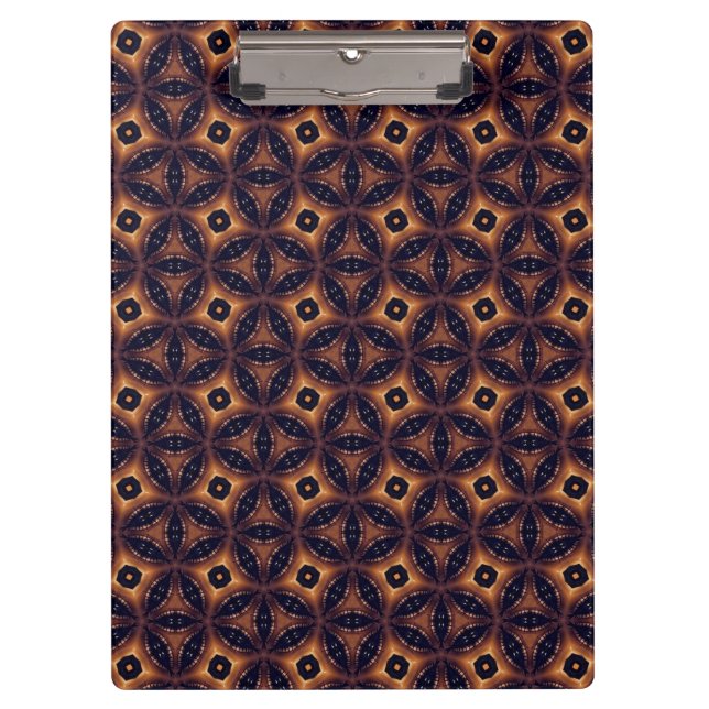 Carpeta De Pinza Mosaico Eclipse Ámbar (Anverso)