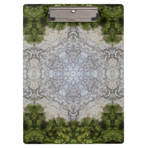 Carpeta De Pinza Moss verdes y arte de la naturaleza terrestre