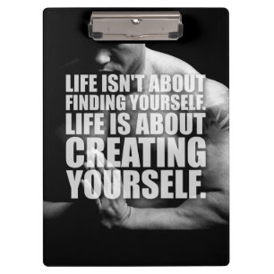 Carpeta De Pinza Motivación de entrenamiento: cree usted mismo