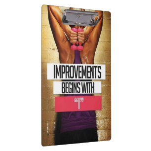 Carpeta De Pinza Motivación del entrenamiento: las mejoras comienza