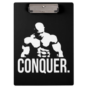 Carpeta De Pinza Motivación del gimnasio - CONQUISTAR