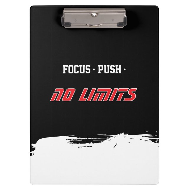 Carpeta De Pinza Motivational Fitness (Anverso)