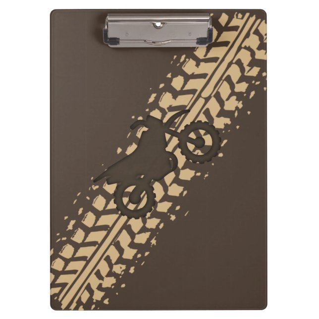 Carpeta De Pinza Moto de barro (Anverso)