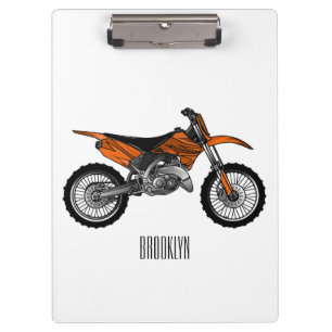 Carpeta De Pinza Motocicleta sucia fuera de carretera / motocross p