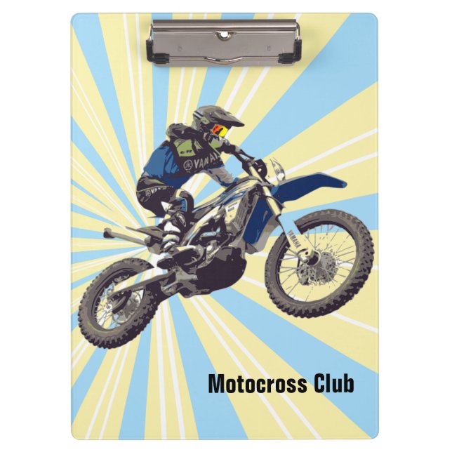 Carpeta De Pinza Motocross (Anverso)